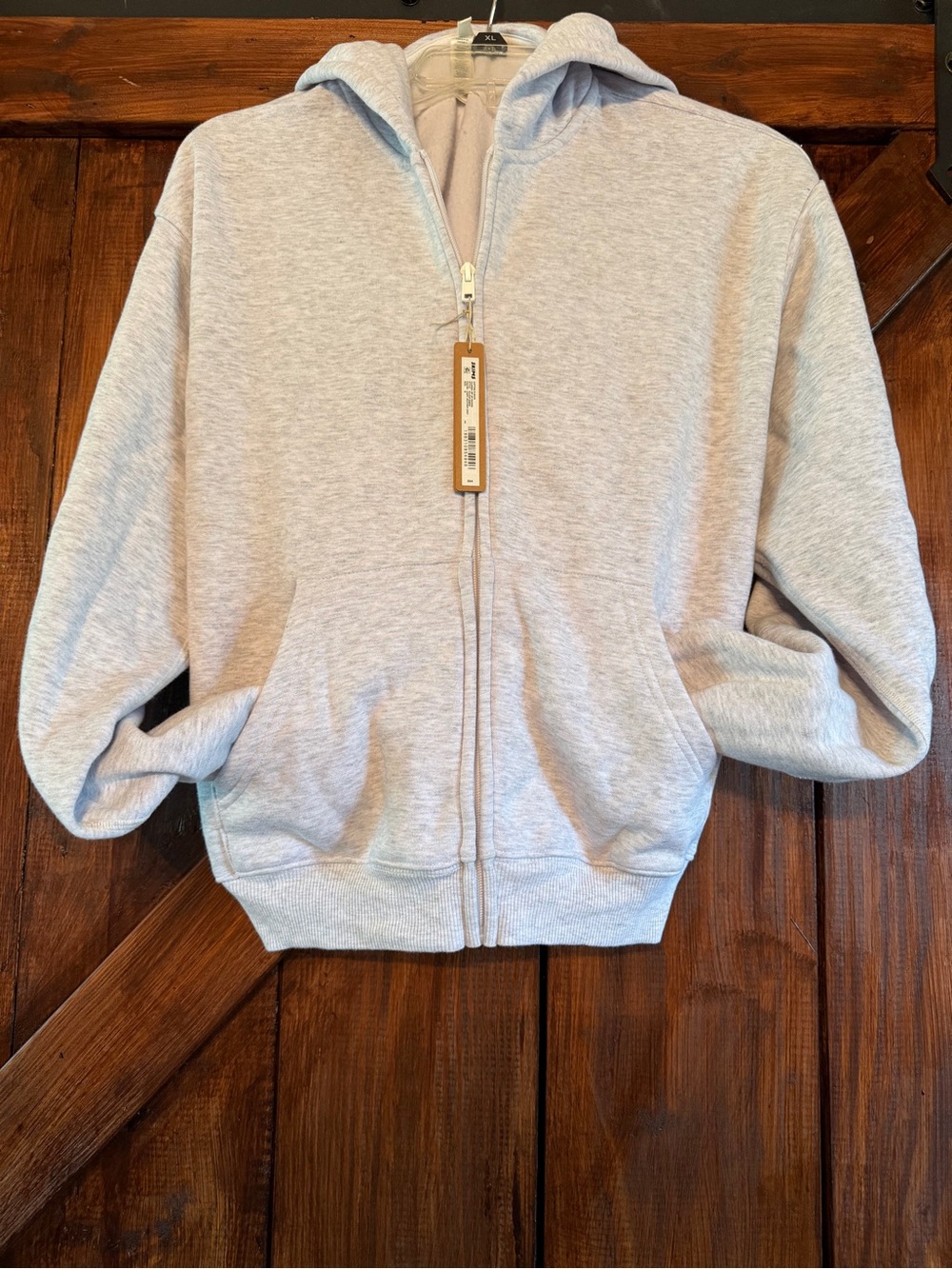 SKIMS Cotton Fleece Classic Zip Up Hoodie